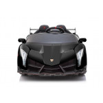 Elektrické autíčko - Lamborghini Veneno - nelakované - čierne